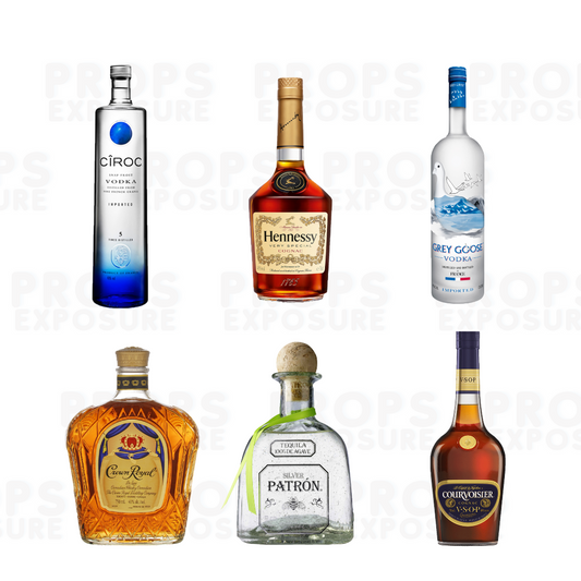 Alcohol Liquor Bottle Bundle